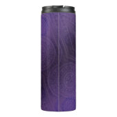 aanvaarding | Violet Medallions Meditatie Thermosbeker (Achterkant)