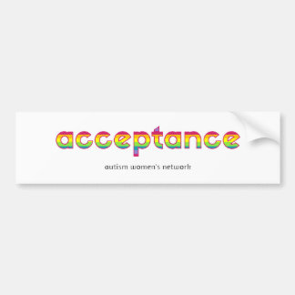 aanvaardingsstickers bumpersticker