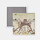 Aanval in de stad Dinan Magneet (Voorkant / Achterkant)