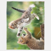 AANVAL KITTEN FLEECE DEKEN (Voorkant)