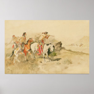 Aanval op de Muleteers Poster