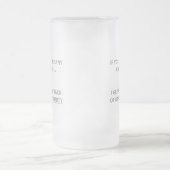 Aanval op kansen matglas bierpul (Center)