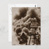 Aanval op Pearl Harbour Briefkaart (Voorkant / Achterkant)