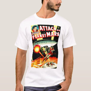 Aanval op Planet Mars T-shirt