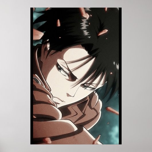 Aanval op Titan Levi Poster (Voorkant)