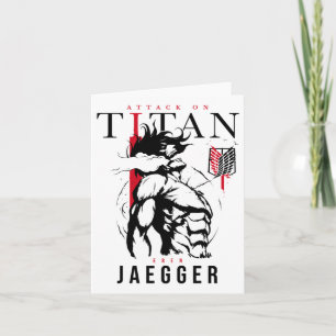 Aanval op Titan Sticker Kaart