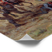 Aanval van de afdeling "Besparing" Poster (Hoek)