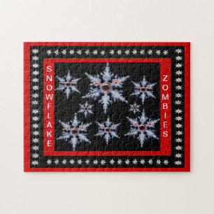 Aanval van de Snowflake Zombies Puzzel