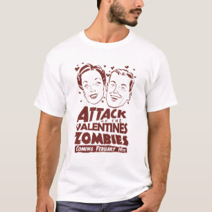 Aanval van de Valentijnse Zombies T-shirt