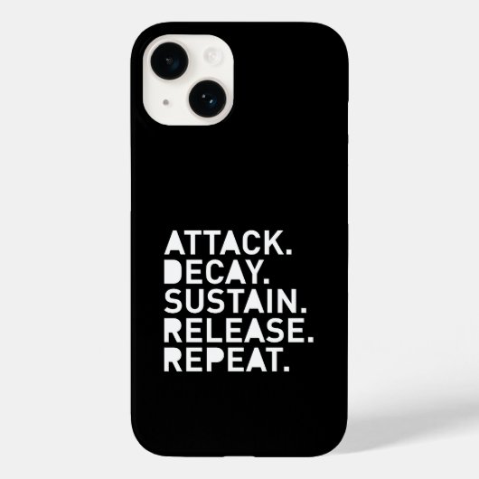 Aanval Verval Onderhouden Vrijlating Herhaal Case-Mate iPhone Case (Achterkant)