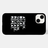 Aanval Verval Onderhouden Vrijlating Herhaal Case-Mate iPhone Case (Achterkant (horizontaal))