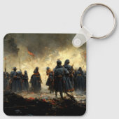 Aanvallen op de plaats sleutelhanger (Achterkant)