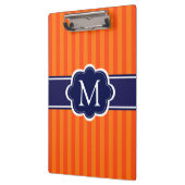 Aanvankelijke Monogram van de Douane van oranje Klembord (Links)