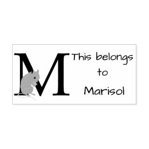 Aanvankelijke muis 	rubberstempel