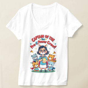 Aanvoerder van de Pre-K Power Crew T-shirt