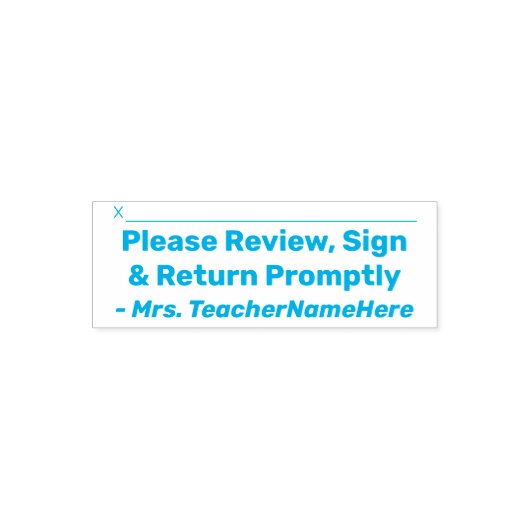 Aanvraag documentReview + Aangepaste naam Zelfinktende Stempel (Design)