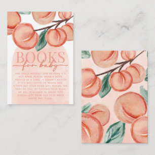 Aanvraag van het peach Book voor Baby Invoegen Informatiekaartje