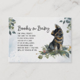 Aanvraag voor Baby shower met deduplicatie Informatiekaartje