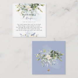 Aanvraag voor H2 Blue Gum Eucalyptus Recipe Informatiekaartje