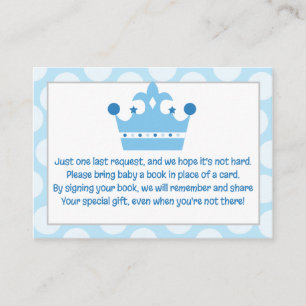 Aanvraagkaart voor Baby van kleine printendebokjes Informatiekaartje