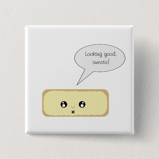 Aanvullende Donut-Button Vierkante Button 5,1 Cm (Voorkant)