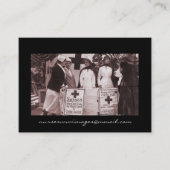 Aanwerving van verpleegsters visitekaartje (Voorkant)