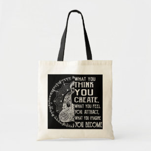 Aanwervingswet Spirituele Boeddha-Meditation Tote Bag