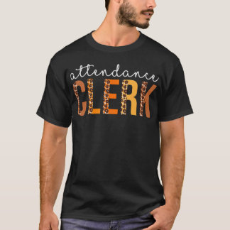 Aanwezigheid Herfst najaarlovers Bedankt T-shirt
