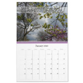 Aanwezigheid met Blooms-agenda Kalender (Jan 2026)