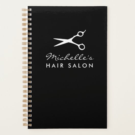 Aanwezigheidsplanner voor kapsalon planner (Voorkant)