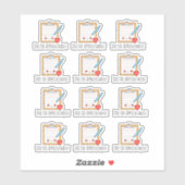 Aanwijzing arts sticker (Vel)