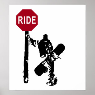 aanwijzingen... rijden? poster