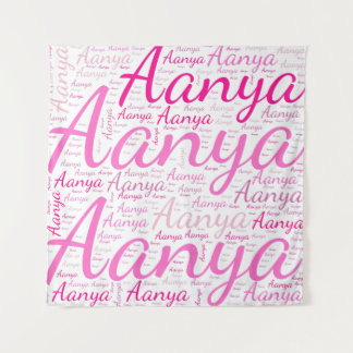 Aanya, Namen Zonder Grenzen. Wandkleed
