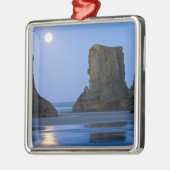 Aanzet, Bandon Beach, Oregon. Metalen Ornament (Links)