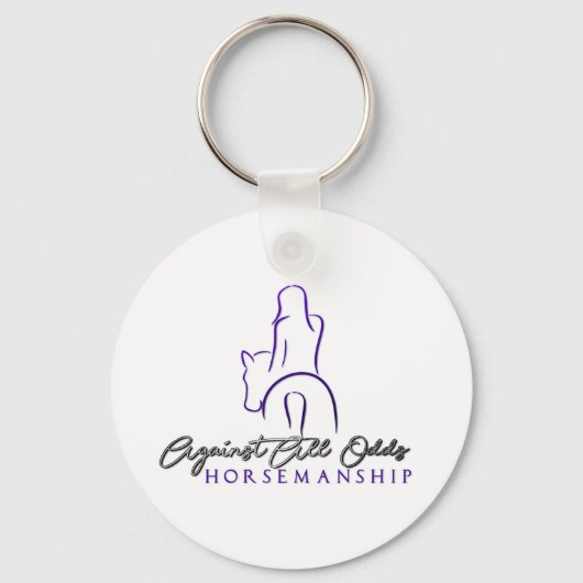 AAOH Sleutelhanger w / Meerkleurige belettering (Voorkant)