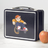 aap als Skater met skateboard (In situ)