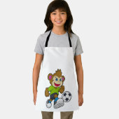 aap als voetzoeker met Voetbal Schort (Insitu)