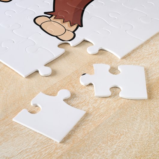 aap als zanger met microfoon.PNG Legpuzzel (Zijkant)