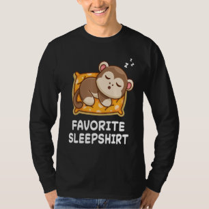 Aap Apen Slaap Slapen Slaap Pyjama Pyjama's N T-shirt