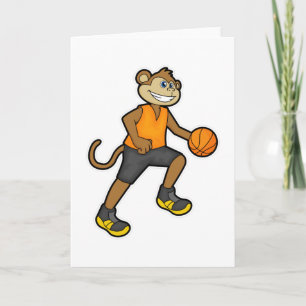 Aap bij basketbalsport kaart