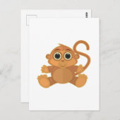 aap briefkaart (Voorkant / Achterkant)