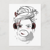 aap. briefkaart (Voorkant)