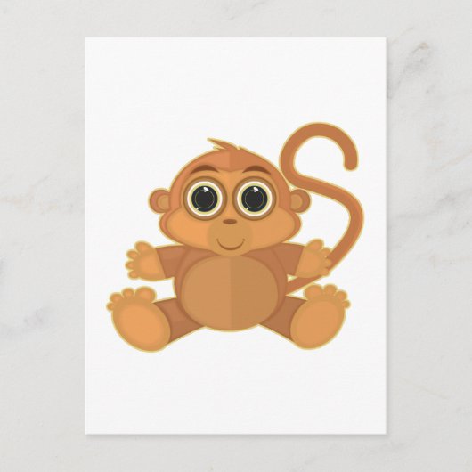 aap briefkaart (Voorkant)