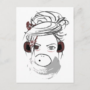 aap. briefkaart