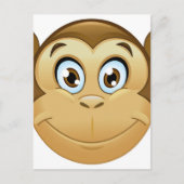 aap emoji briefkaart (Voorkant)