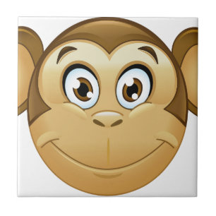 aap emoji tegeltje