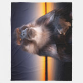 aap fleece deken (Voorkant)