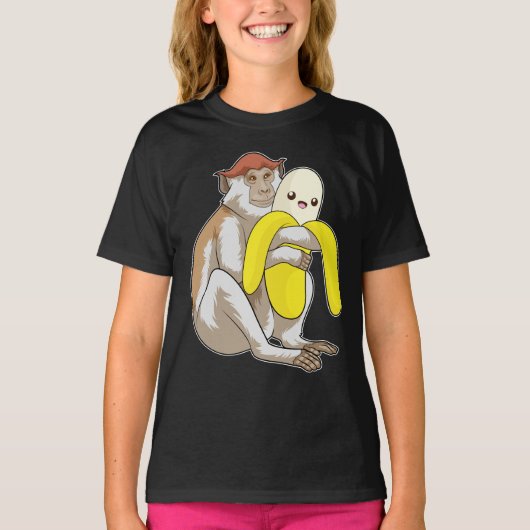 Aap Gevuld dier T-shirt (Voorkant)