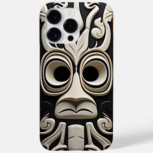 Aap Gezicht Haida Cultuur inheems Canadees Case-Mate iPhone Case (Achterkant)