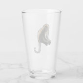 aap - glazen trommel (Achterkant)